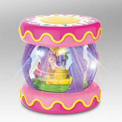Multifunctional Musical Rhyming Mini Drum Toy for Kids 